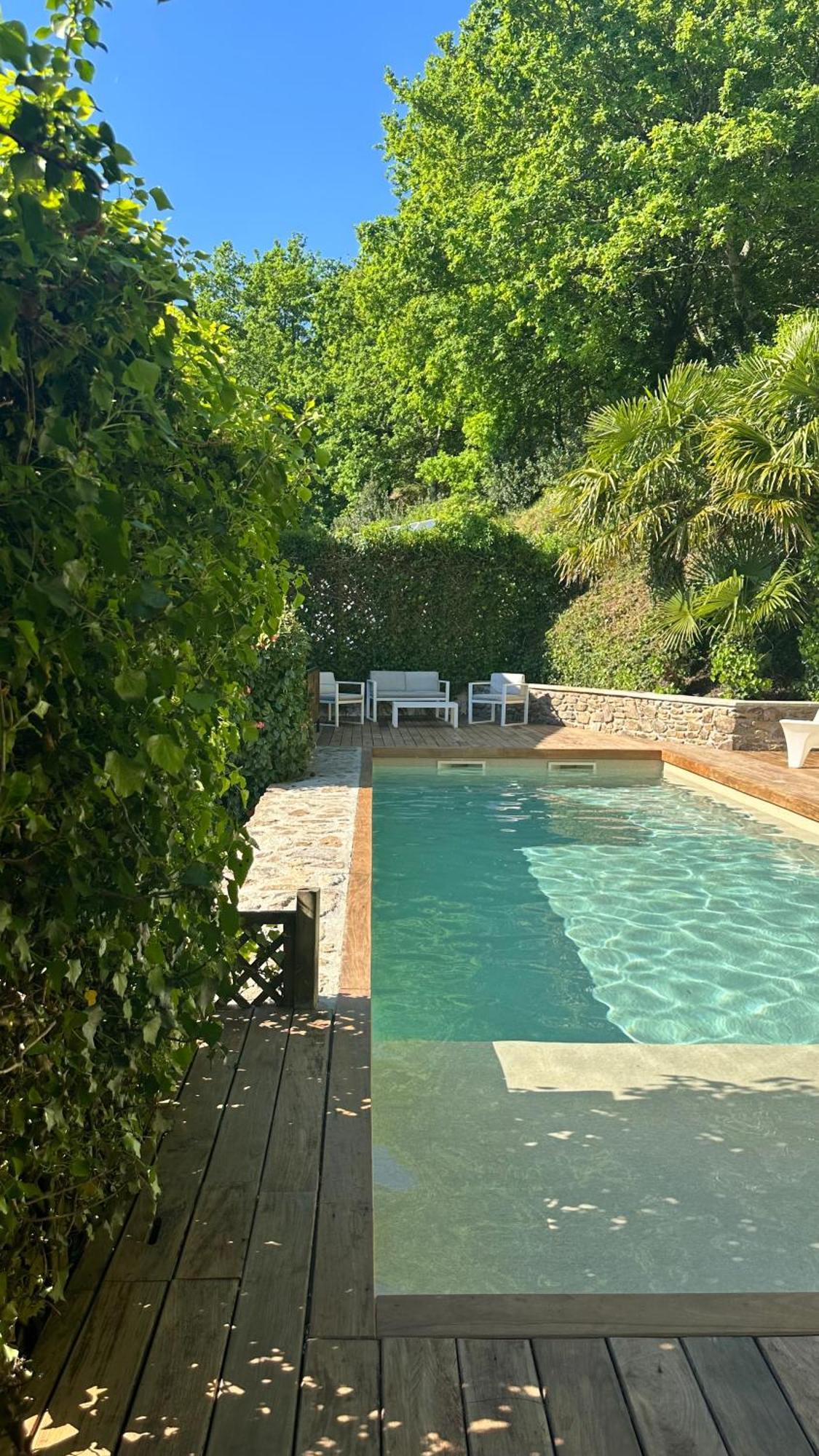 Casa De Afora Casa Con Piscina Y Jacuzzi Privados Guest House ซานติอาโก เด กอมโปสเตลา ภายนอก รูปภาพ